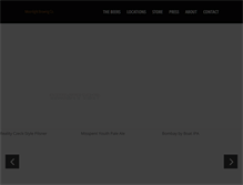 Tablet Screenshot of moonlightbrewing.com